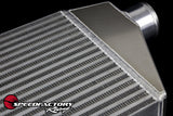 SpeedFactory Racing Standard Front Mount Intercooler Upgrade for 1993-1998 MKIV Toyota Supra Turbo  - 3" Inlet / 3" Outlet (Stock to 850HP)